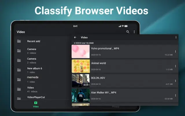 Video Player All Format HD android App screenshot 1